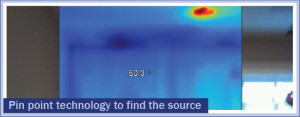 Pin point technology to find the source of water